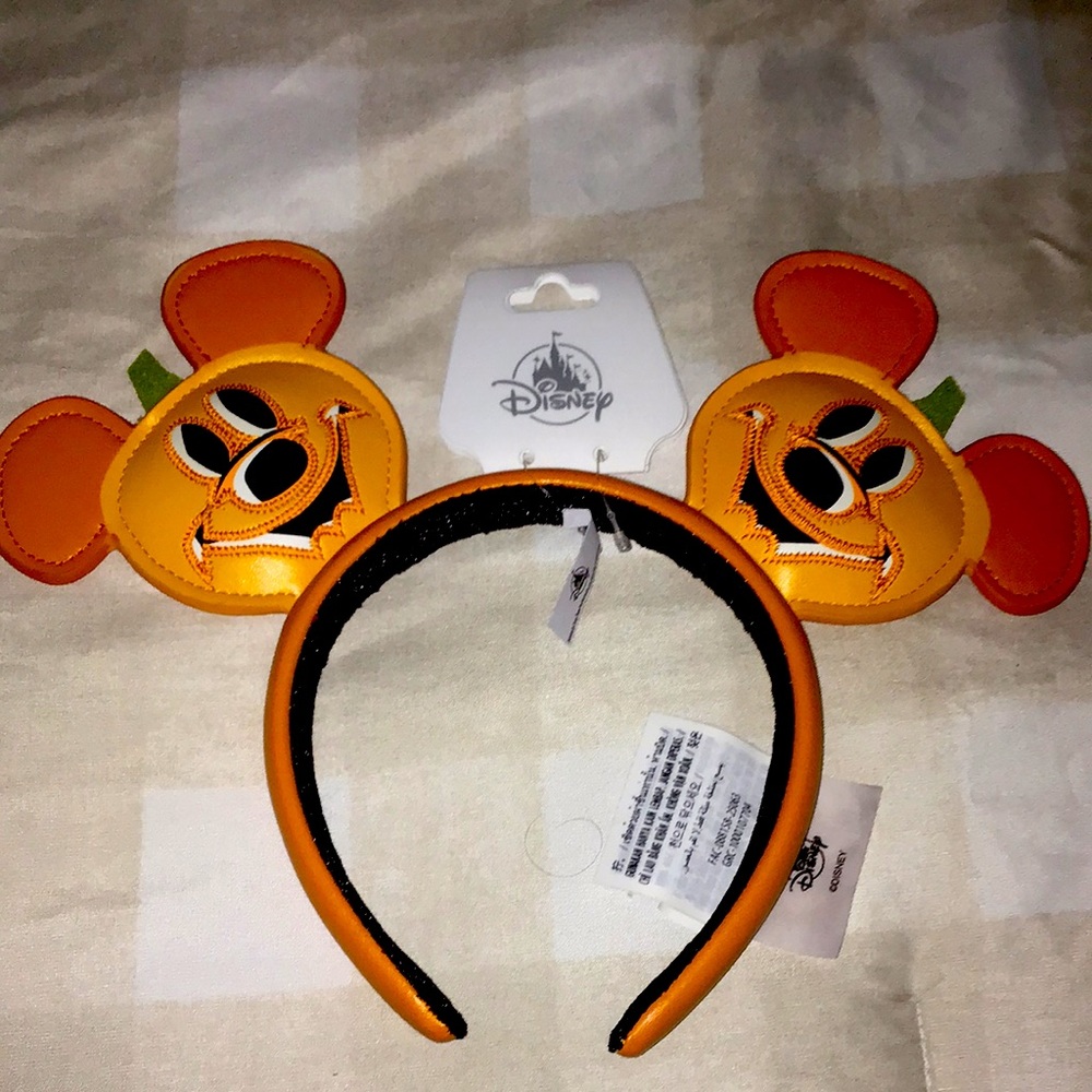 Mickey Pumpkins Halloween Minnie Mouse Ears Headband 2025